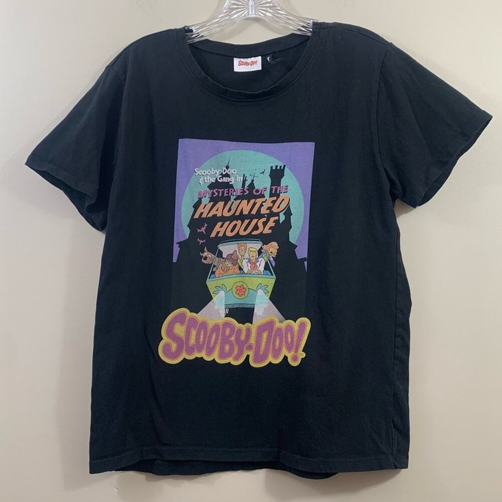 Scooby-Doo Mysteries of the Haunted House Black T-Shirt